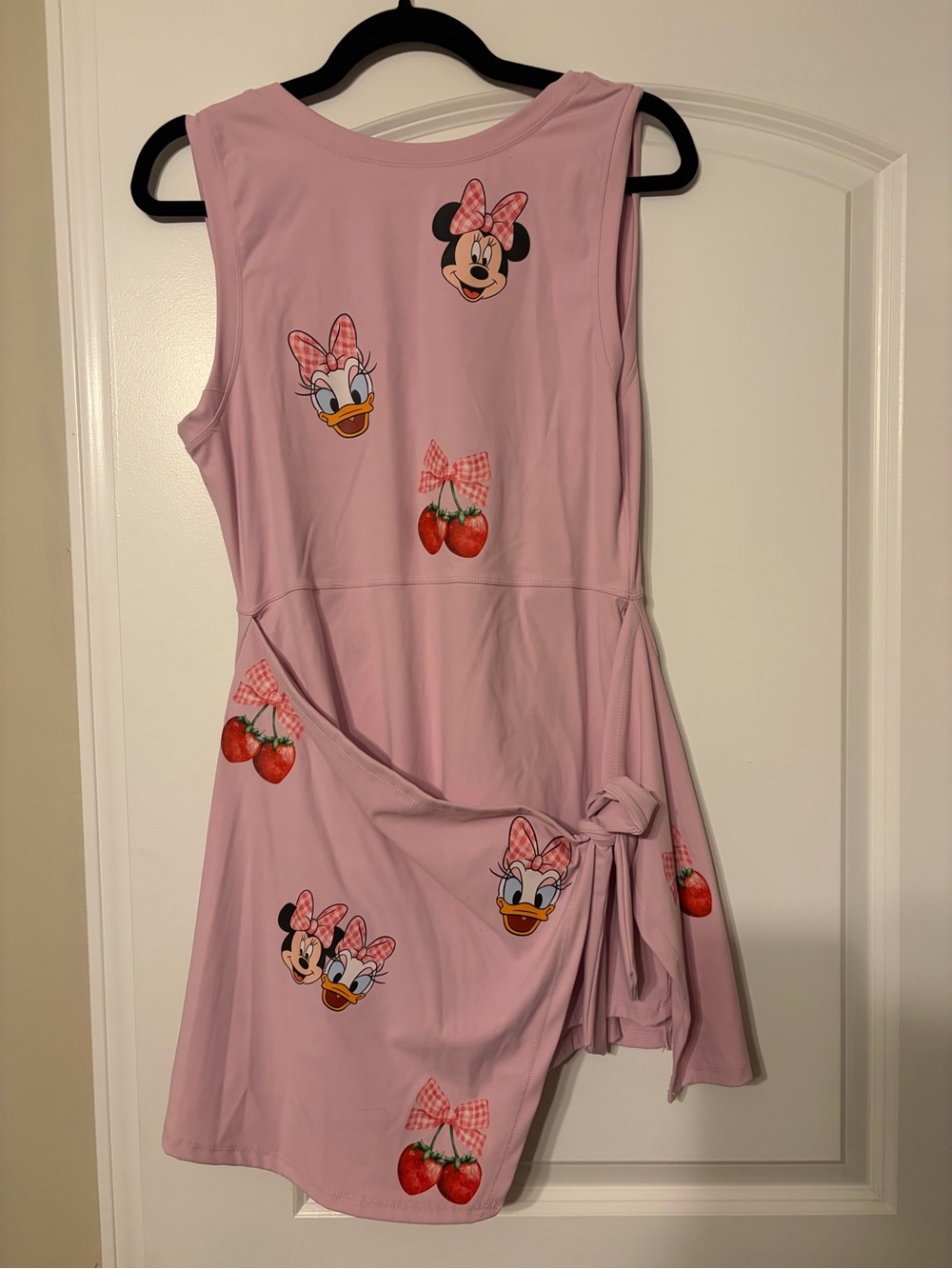Brand New Pink Minnie & Daisy Strawberry Print Dress Skort